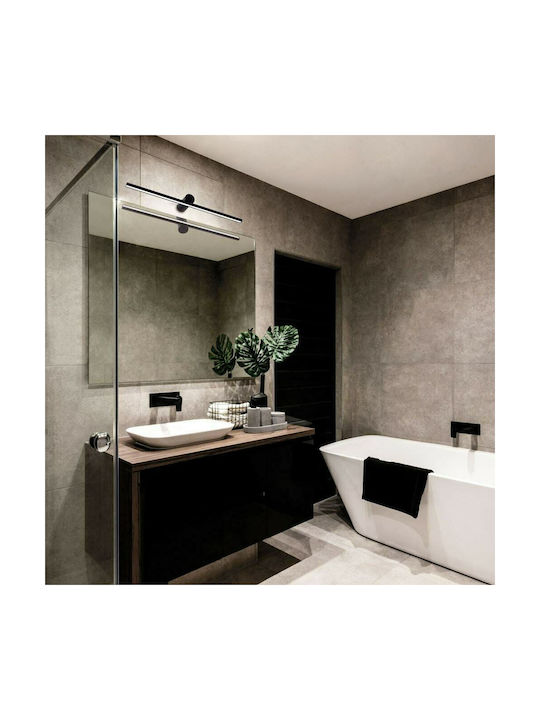 Viokef Rocco Μοντέρνο Φωτιστικό Μπάνιου με Ενσωματωμένο LED και Θερμό Λευκό Φως Μαύρο 60x18εκ. 4236201 - second view