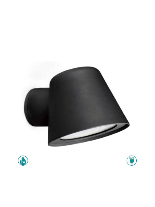 Viokef Φωτιστικό Τοίχου-Απλίκα Marc Black 4176400 