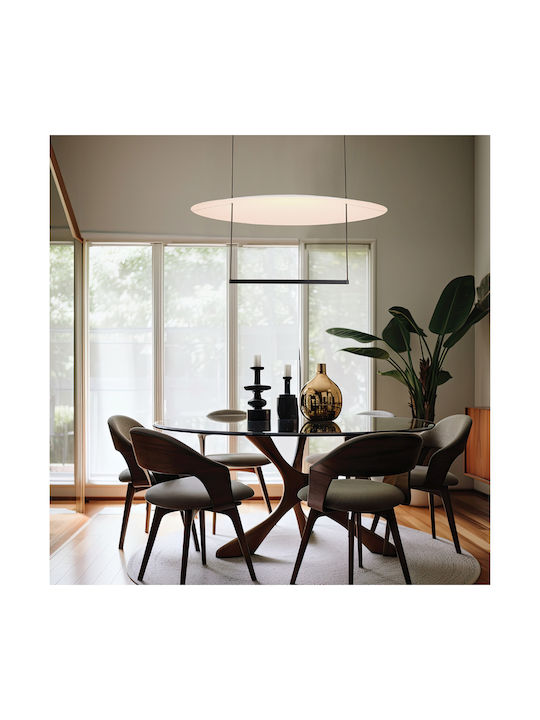 Viokef Igloo Ρυθμιζόμενο Κρεμαστό Φωτιστικό Μαύρο LED με Θερμό Λευκό Φως 4288200 - second view