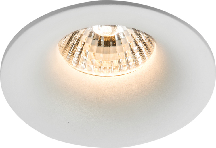 VK Lighting VK/03196/W Στεγανό Σποτ Οροφής Εξωτερικού Χώρου GU5.3 σε Λευκό Χρώμα 64173-099121