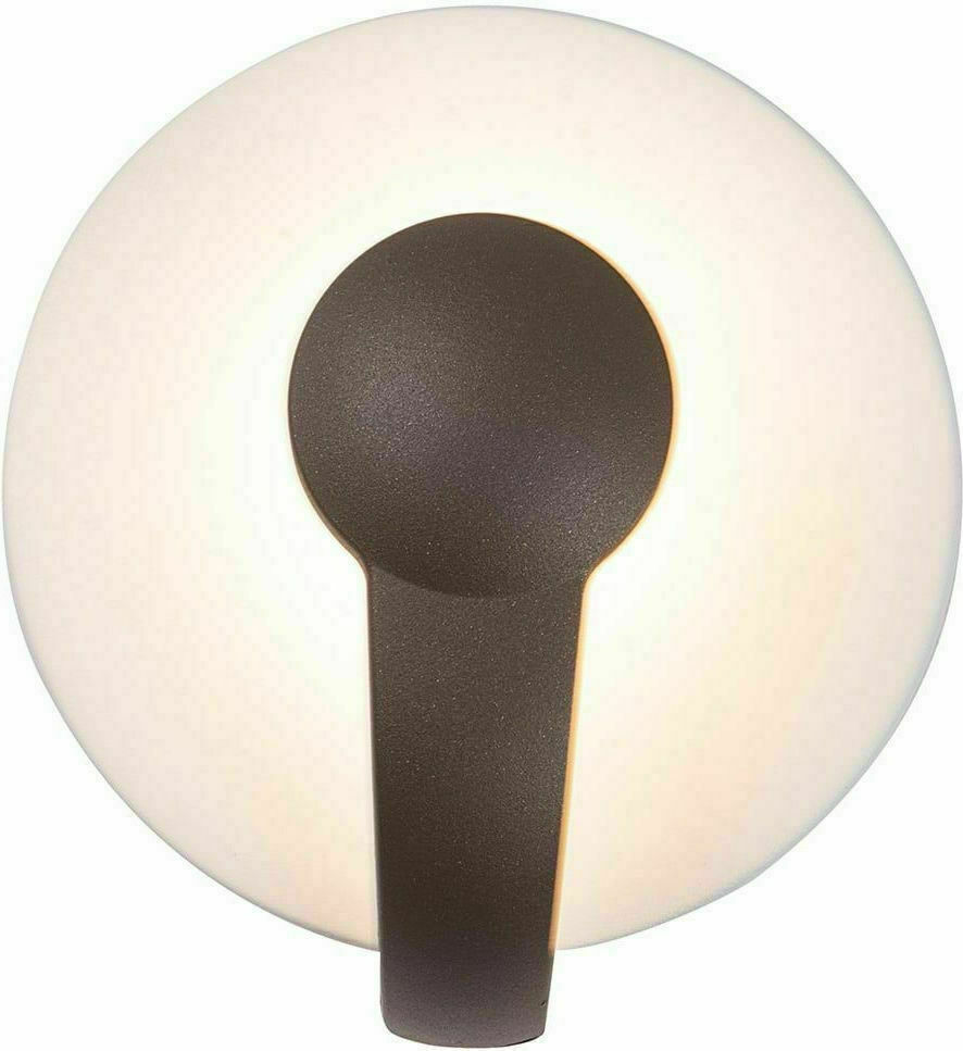 ΦΩΤΙΣΤΙΚΟ ΤΟΙΧΟΥ ΑΠΛΙΚΑ ΕΞΩΤΕΡΙΚΟΥ ΧΩΡΟΥ ΣΤΕΓΑΝΗ ΣΚΟΥΡΟ ΚΑΦΕ E271| ZAMBELIS LIGHTS 