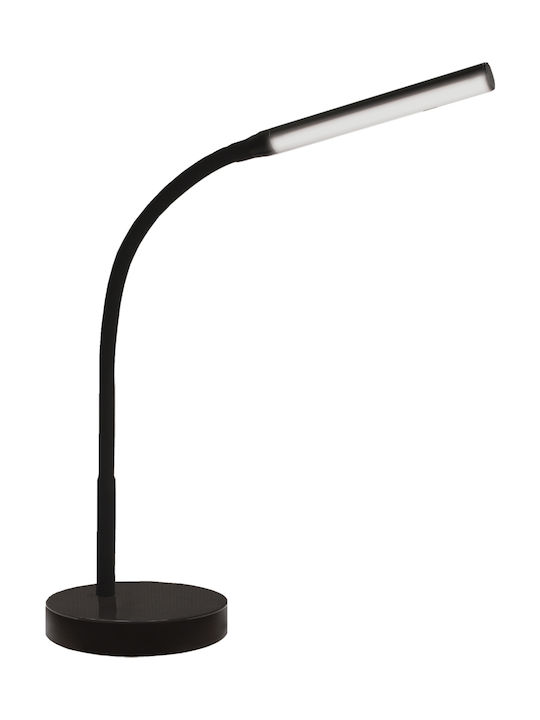 VK Lighting LED Φωτιστικό Γραφείου με Εύκαμπτο Βραχίονα σε Μαύρο Χρώμα VK/04240/B/D - Κύρια εικόνα