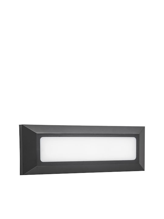 VK Lighting Επιτοίχια Εξωτερική Πλαφονιέρα LED IP65 VK/02024/AN/D 75169-259997