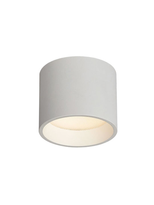 VK Lighting Σποτ Οροφής Εξωτερικού Χώρου με Ενσωματωμένο LED σε Λευκό Χρώμα VK/02169/CE/W/C/85 75169-056721