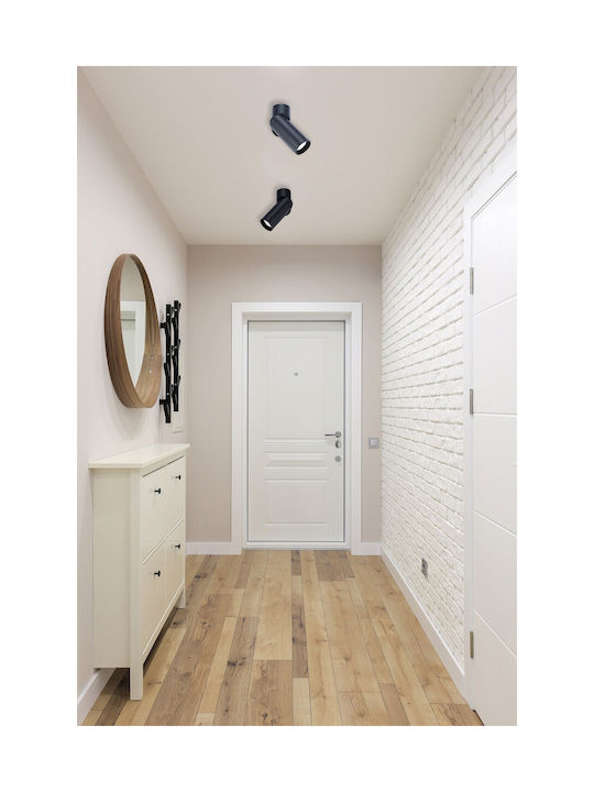 VK Lighting Μονό LED Σποτ σε Μαύρο Χρώμα VK/03302G/CE/B 64174-971121 - second view