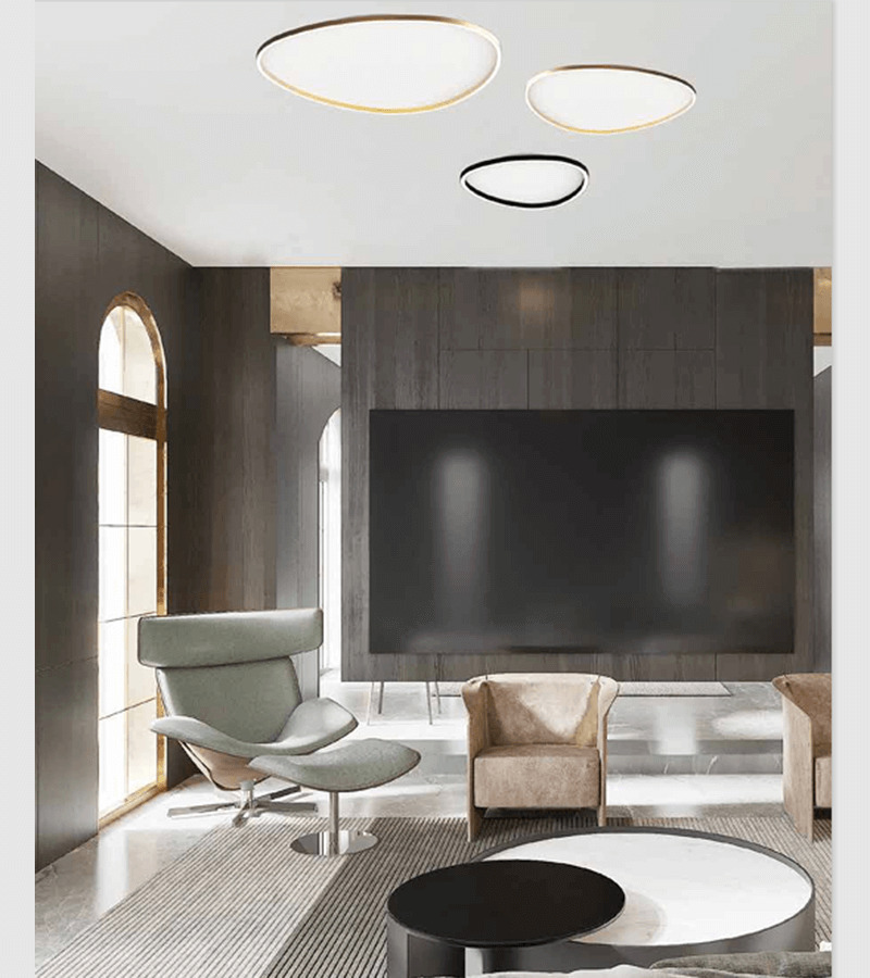 Φωτιστικό Οροφής - Πλαφονιέρα 23210 59x59x6cm Dim Led 2602lm 39W 3000K Gold - second view