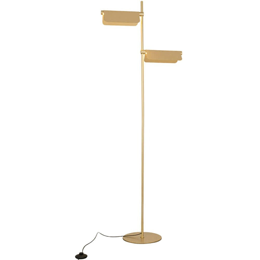 Zambelis Lights LED Φωτιστικό Δαπέδου με Θερμό Λευκό Φως Χρυσό 25194