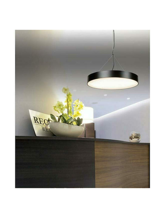 Zambelis Lights Κρεμαστό Φωτιστικό Μαύρο LED 65εκ. 1618 - second view