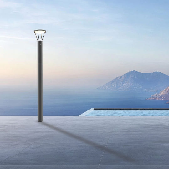 Zambelis Lights Ηλιακό Φωτιστικό 5W με Θερμό Λευκό Φως 3000K IP54 E448