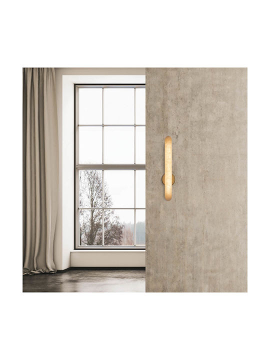 Zambelis Lights Φωτιστικό Τοίχου με Ενσωματωμένο LED και Θερμό Λευκό Φως  2547
