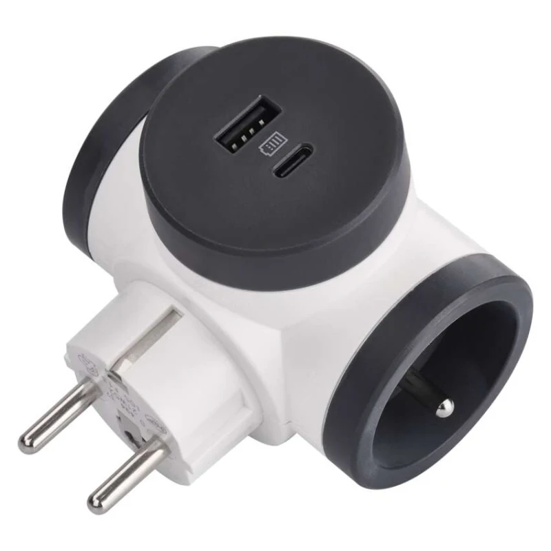 Legrand Αντάπτορας 2 Θέσεων με USB   694522 - μικρογραφία 4