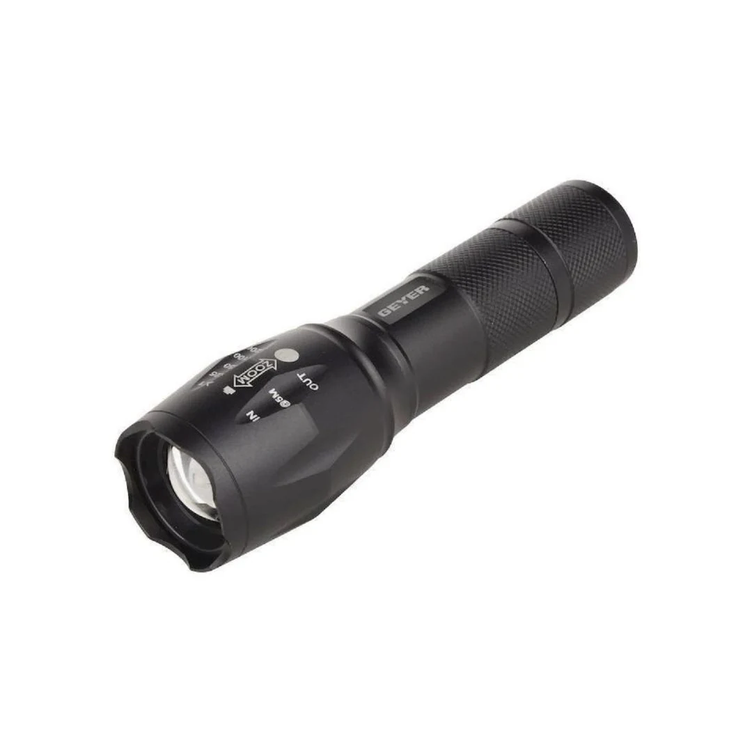 Geyer Φακός Μπαταρίας Led 350lm Φακός με Zoom LFK - second view