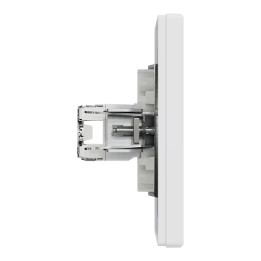 Schneider Electric Asfora Διπλή Πρίζα Δικτύου RJ45 με Πλαίσιο Τύπου Cat5 σε Λευκό Χρώμα EPH4400121 - μικρογραφία 4