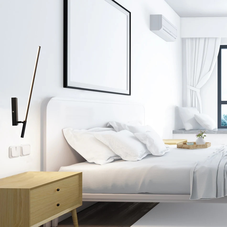 Inlight 43027 Μοντέρνο Φωτιστικό Τοίχου με Ενσωματωμένο LED σε Χρυσό Χρώμα Πλάτους 60cm - second view