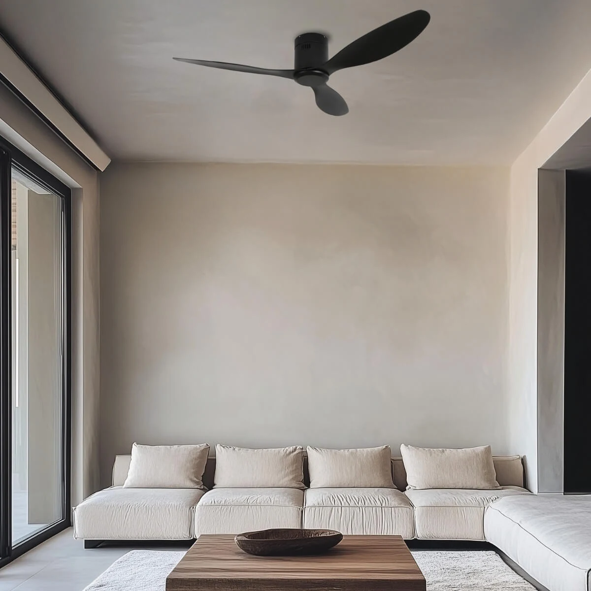 Zambelis Lights 20257 Ανεμιστήρας Οροφής 137cm με WiFi και Τηλεχειριστήριο Μαύρος - second view