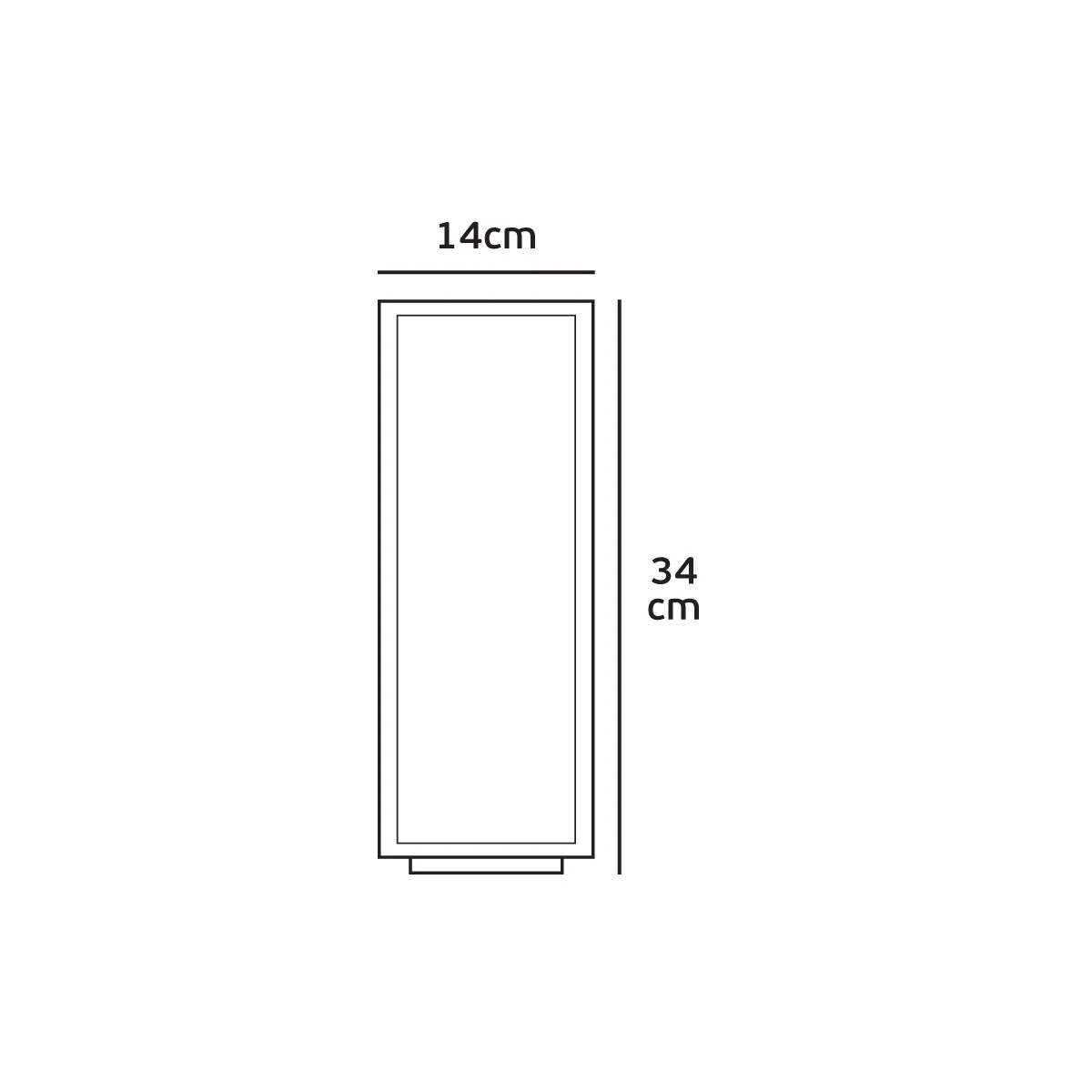 Φανάρι Led, 220-240V, 7w, 3000K, 388lm VK/02156/AN/W/34 - second view