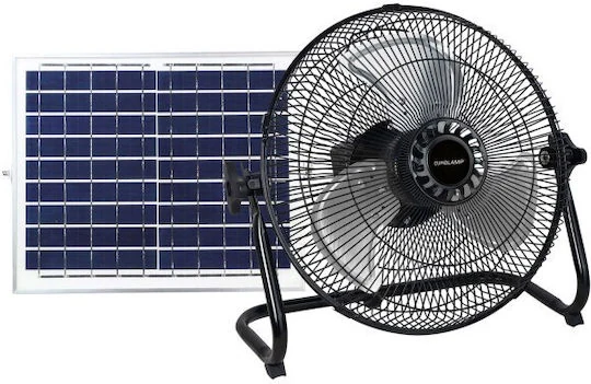 ΑΝΕΜΙΣΤΗΡΑΣ ΔΑΠΕΔΟΥ ΜΕΤΑΛΛΙΚΟΣ Φ37 15W ΕΠΑΝΑΦΟΡΤΙΖΟΜΕΝΟΣ ΜΕ ΗΛΙΑΚΟ ΠΑΝΕΛ 300-21505 - second view