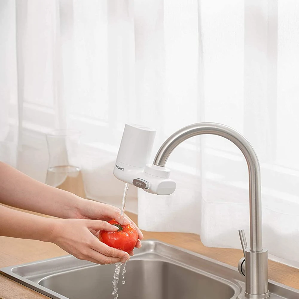 Philips On Tap Φίλτρο Νερού Βρύσης Λευκό Ενεργός Άνθρακας 0.1 μm AWP3703/10  - μικρογραφία 4