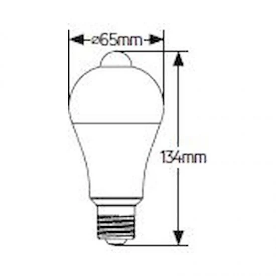 Geyer Λάμπα LED για Ντουί E27 Θερμό Λευκό 900lm - second view