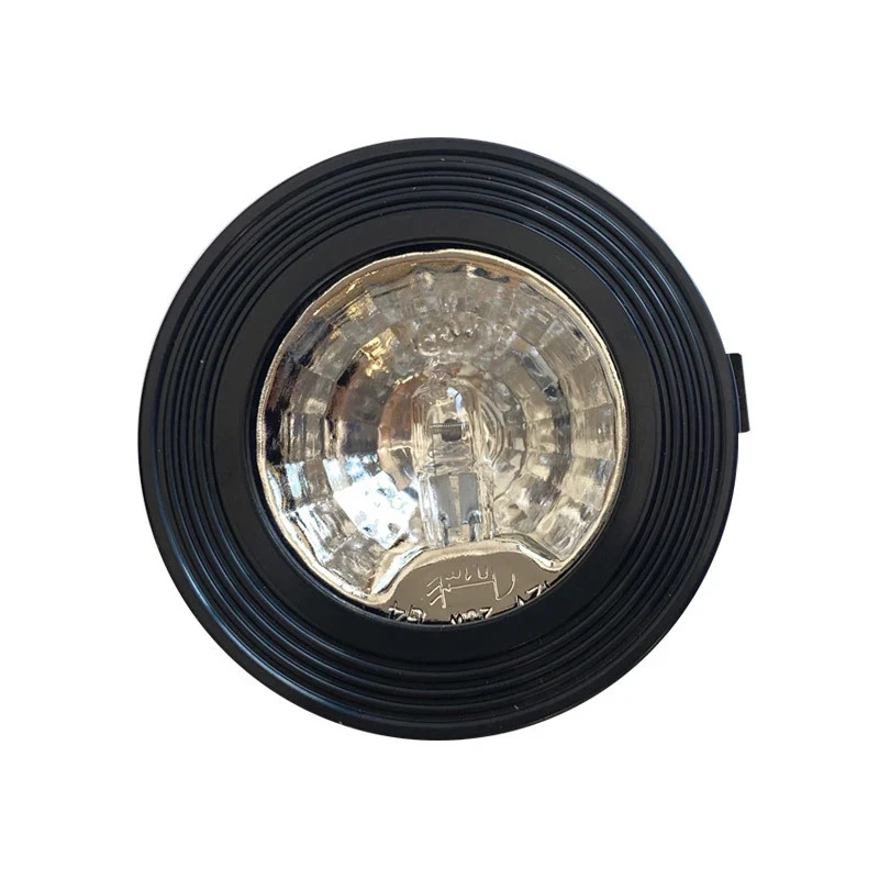 VK Lighting VK/03009G/B Στρογγυλό Μεταλλικό Χωνευτό Σποτ με Ντουί GU10 σε Μαύρο χρώμα 7.7x7.7cm - μικρογραφία 4