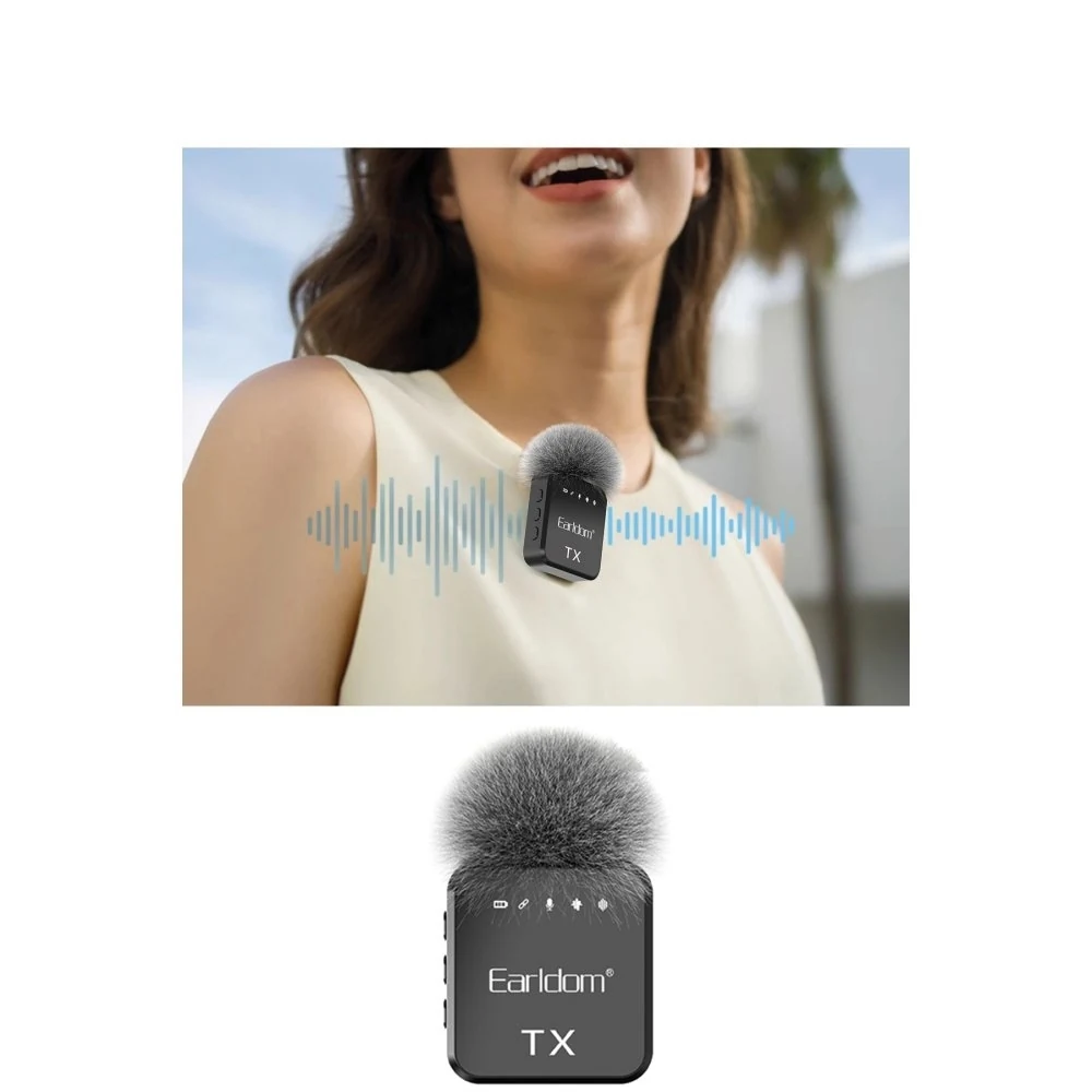 Earldom MC12 COLLAR CLIP 3 σε 1 Ασύρματο ΜΙΚΡΟΦΩΝΟ   - μικρογραφία 4