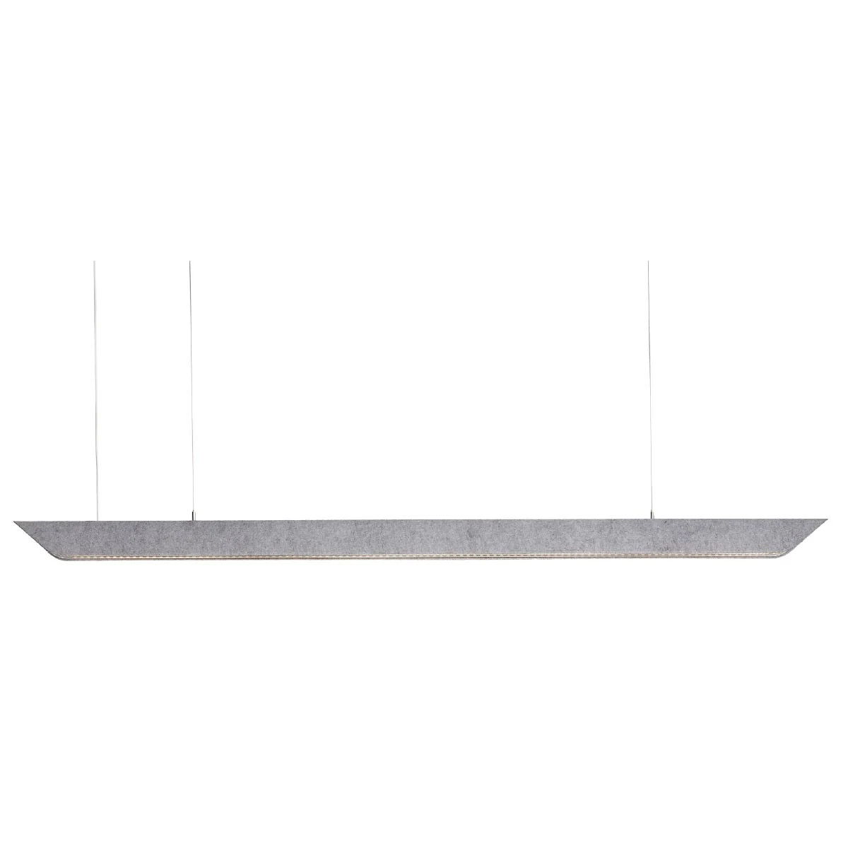 MUTE Ηχομονωτικά φωτιστικά Led 3000K. 60W. 7400lm. 75° CRI>80. L. 242.5cm IP20 Dimmable DALI γκρι VK/04564/242G/W/DA 75168-119773 - μικρογραφία 6