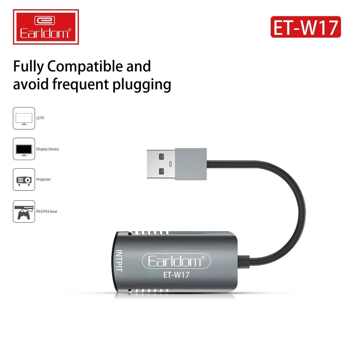 Earldom ET-W17 Video Capture για Laptop / PC και σύνδεση HDMI / USB-A - μικρογραφία 5