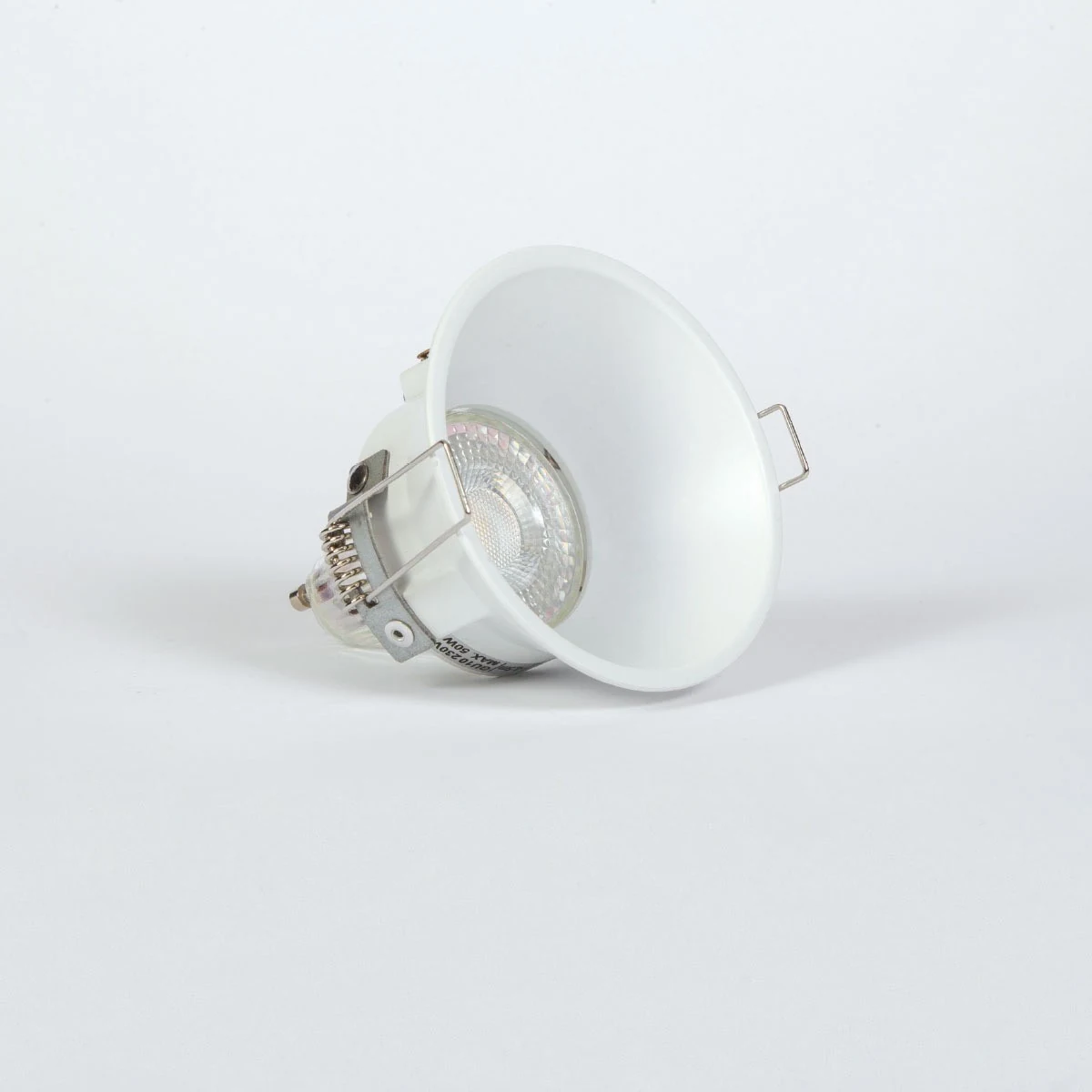 Σποτ στρογγυλό σταθερό GU10/PAR16 Max12W (LED) IP20 ø8.6x4.5cm λευκό VK/03012G/HQ/W 64173-130121 - μικρογραφία 5