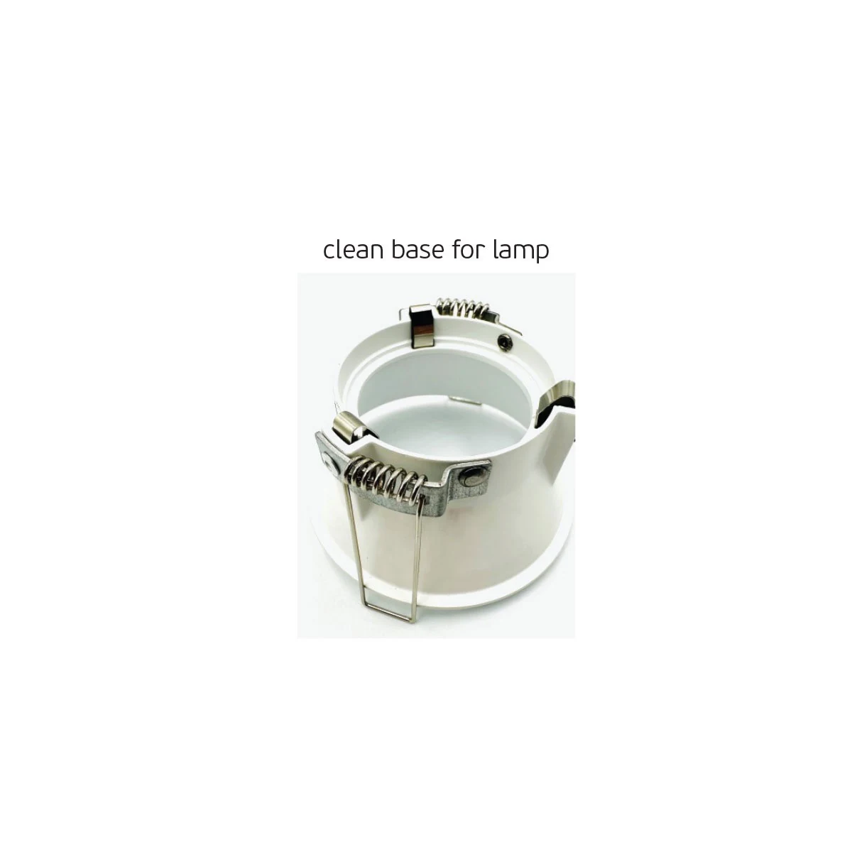Σποτ στρογγυλό σταθερό GU10/PAR16 Max12W (LED) IP20 ø8.6x4.5cm λευκό VK/03012G/HQ/W 64173-130121 - μικρογραφία 6