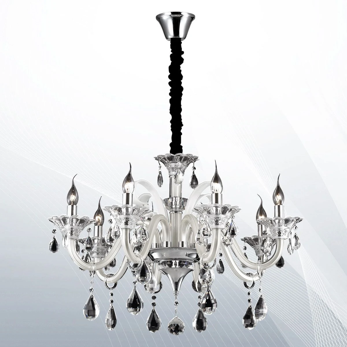 Ideal Lux Πολυέλαιος Διάφανος 081557