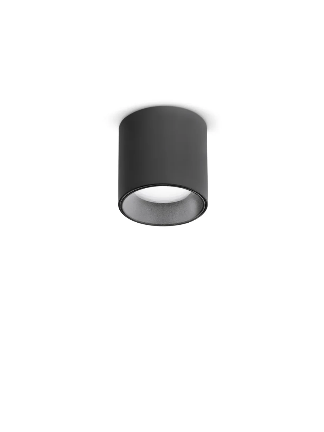 Ideal Lux Μονό Σποτ με Ενσωματωμένο LED και Φυσικό Φως σε Μαύρο Χρώμα 306520