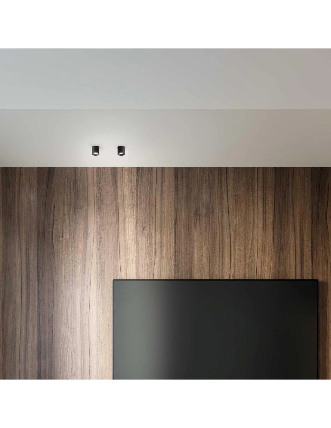 Ideal Lux Μονό Σποτ με Ενσωματωμένο LED και Φυσικό Φως σε Μαύρο Χρώμα 306520 - second view