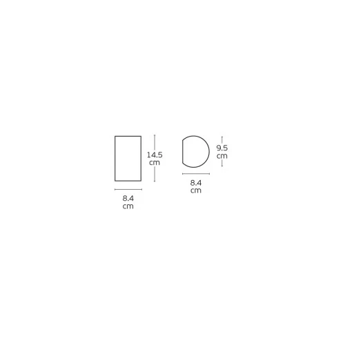VK Lighting VK/03310/WA/B Φωτιστικό Τοίχου με Ντουί GU10 Μαύρο - μικρογραφία 4