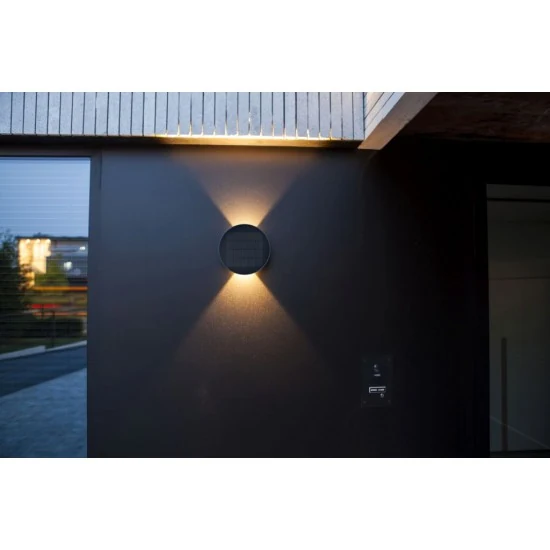 BELKA Φωτιστικό επιτοίχιο απλίκα ηλιακή-solar panel led 9w 3000k 6915601335 LUTEC - μικρογραφία 4