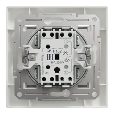 Schneider Electric Διακόπτης Μπουτόν σε Λευκό Χρώμα EPH0700121 - μικρογραφία 4