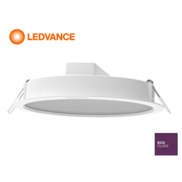 Ledvance Dowlight Στρογγυλό Χωνευτό LED Panel 24W 2400LM με 215MM  Φυσικό Λευκό Φως 4000K 4058075703223  - μικρογραφία 6