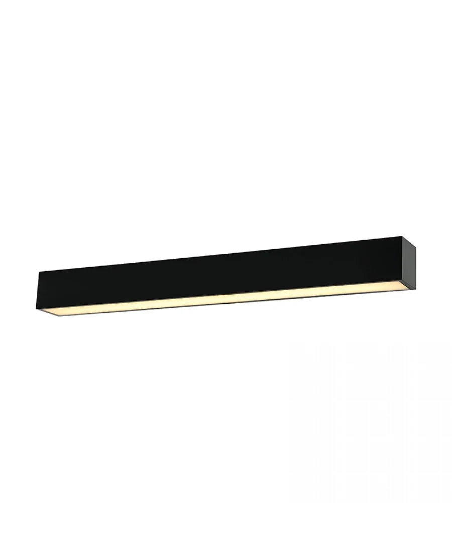 Zambelis Lights Φωτιστικό Μπάνιου Led Αλουμινίου Μαύρο Ματ 60 Εκ. 22088 - μικρογραφία 5