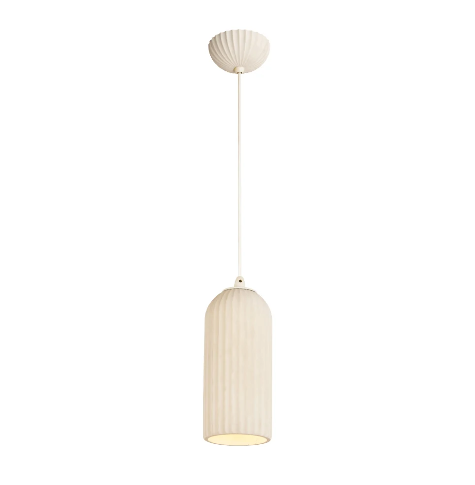 Viokef Φωτιστικό Οροφής Κρεμαστό Lavina 4327200 E27 Max 35W 11,3x200cm White 