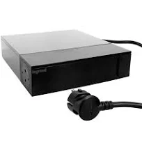 LEGRAND Πολύπριζο TV/Multimedia με 4 πρίζες ρεύματος 2Π+Γ (16 A) και 4 πρίζες 2Π (6 Α) ενσωματ. Προστατ.υπέρτασης, καλώδ.2 m 1,5 mm², μαύρο 694595 - μικρογραφία 4