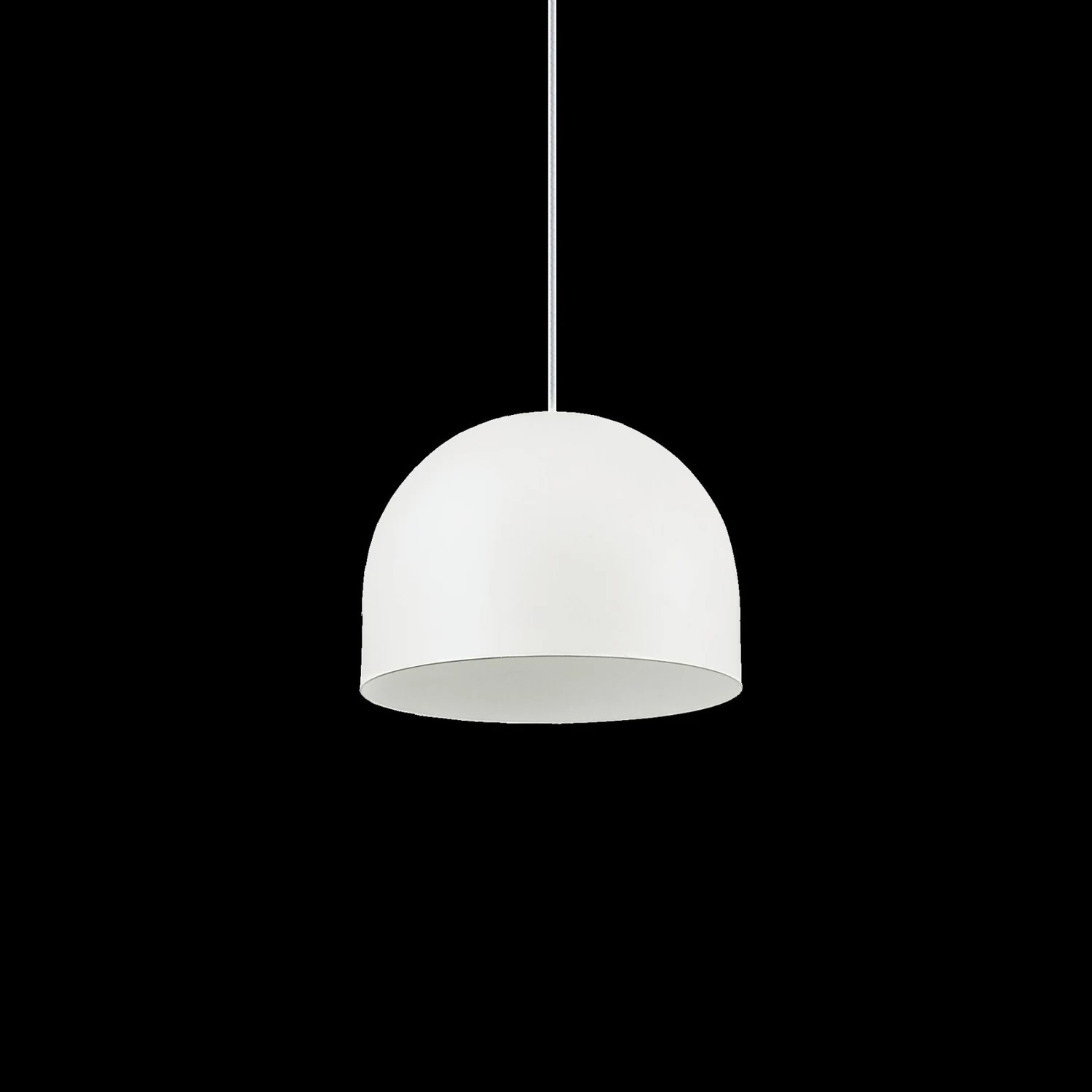 Ideal Lux Tall Κρεμαστό Φωτιστικό Λευκό Καμπάνα με Ντουί E27 13.5x13.5εκ. 196770 