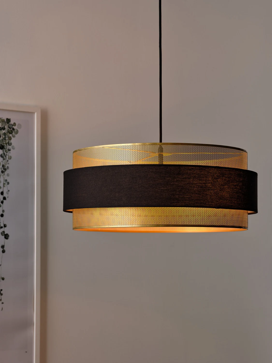 OSRAM DECOR HORNET PENDANT 3XE27 BLACK 4058075847866 - μικρογραφία 4