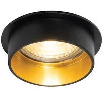 VK Lighting Χωνευτό Σποτ Μαύρο 7x7εκ. 1τμχ VK/03307/BG 64174-035108 - μικρογραφία 5