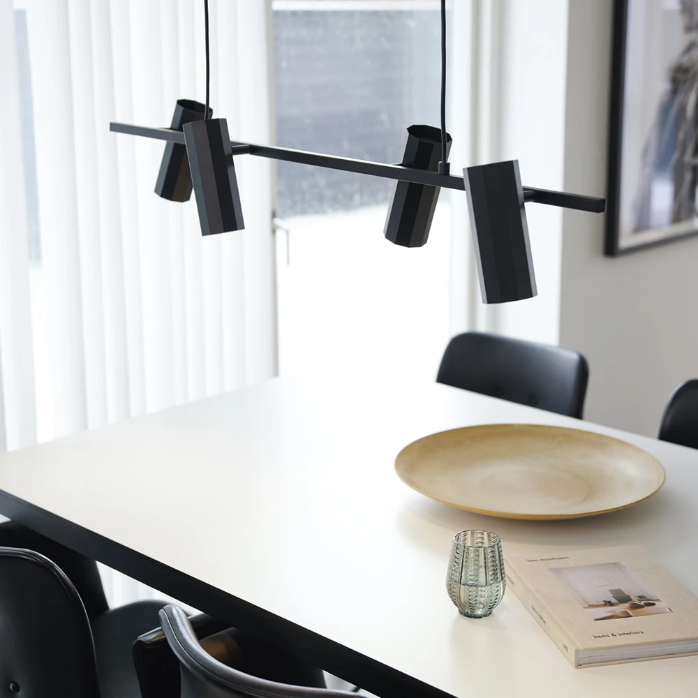 Nordlux Φωτιστικό Οροφής - Ράγα Alanis 4 GU10 90x15cm Black 2213423003 5704924012112 - second view