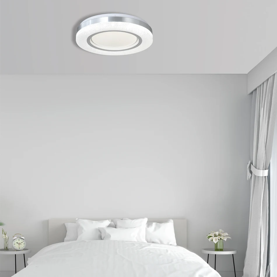 Inlight 72w 3cct Πλαφονιέρα Οροφής 50εκ. Λευκή με Ενσωματωμένο LED (42016-Α) - second view