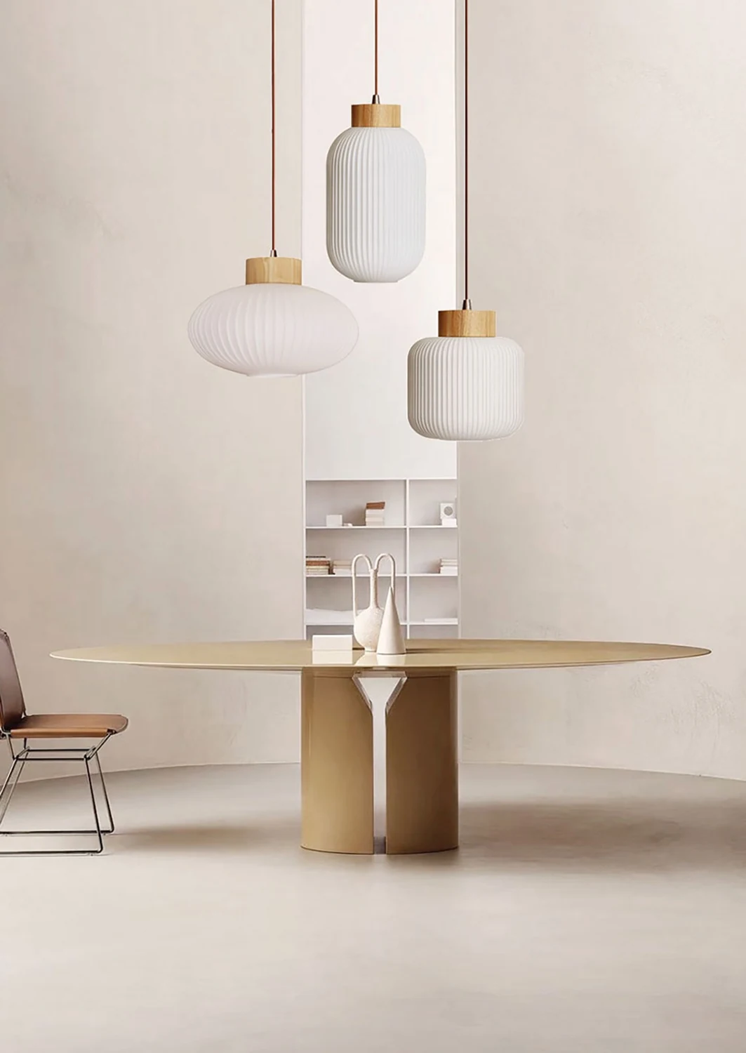 VK Lighting Κρεμαστό Φωτιστικό Λευκό με Ντουί E27 VK/03326/PE/NW/30 64174-006775 - second view