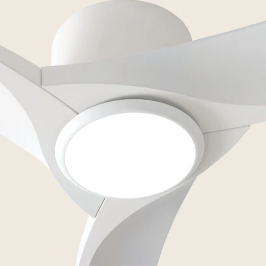 Zambelis Lights Ανεμιστήρας Οροφής 132cm με Τηλεχειριστήριο Λευκός 25396 - μικρογραφία 5