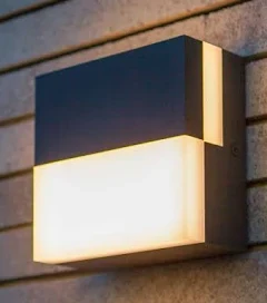LUTEC εξωτερικό φωτιστικό τοίχου LED DOMINO σε σκούρο γκρι 5116202118 - μικρογραφία 5