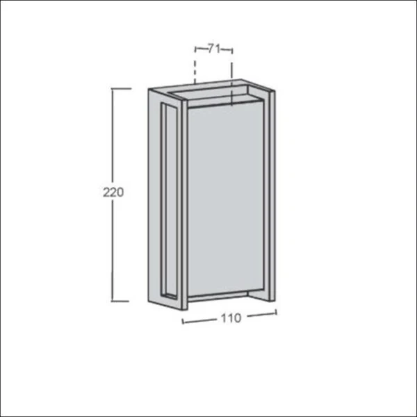 LUTEC Φωτιστικό τοίχου QUBO 5193001118 - μικρογραφία 4