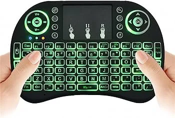 OEM MINI ΑΣΥΡΜΑΤΟ ΦΩΤΙΖΟΜΕΝΟ ΠΛΗΚΤΡΟΛΟΓΙΟ ΜΕ TOUCHPAD-BACKLIT ΜΑΥΡΟ G2320 - second view