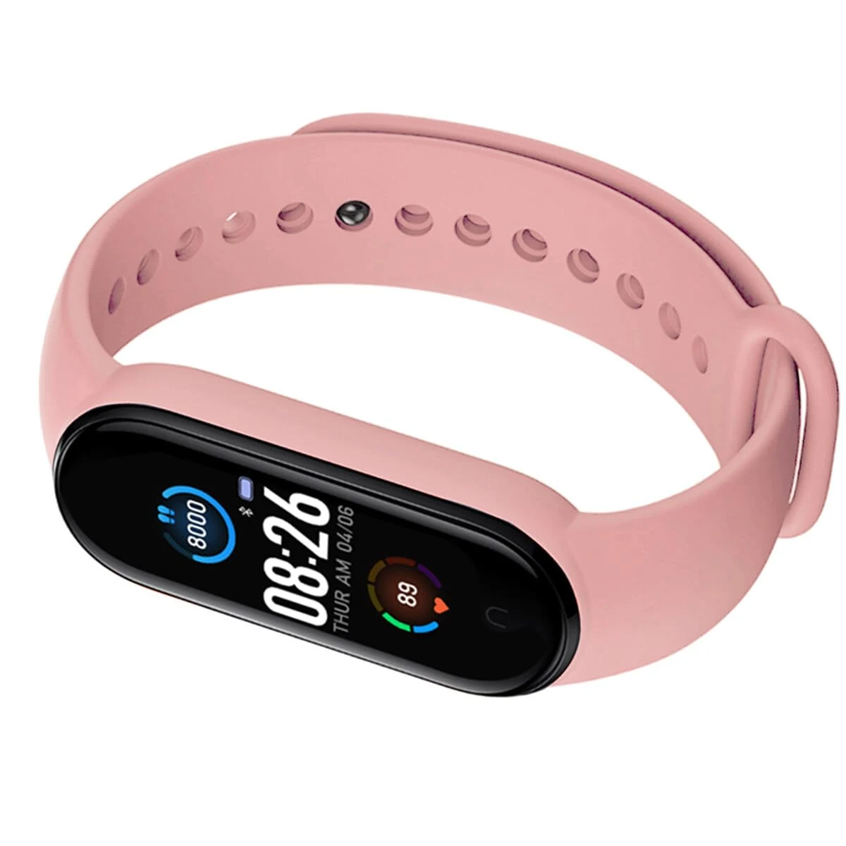 Xiaomi Silicone Λουράκι Mi Band 5 - Pink  - second view